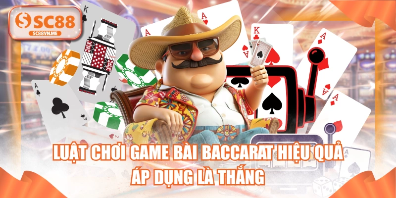 Luật Chơi Game Bài Baccarat Hiệu Quả, Áp Dụng Là Thắng